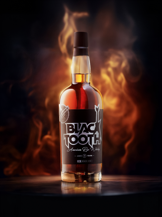 BLACKTOOTH 7 YEAR AMERICAN RYE WHISKEY (750mL)